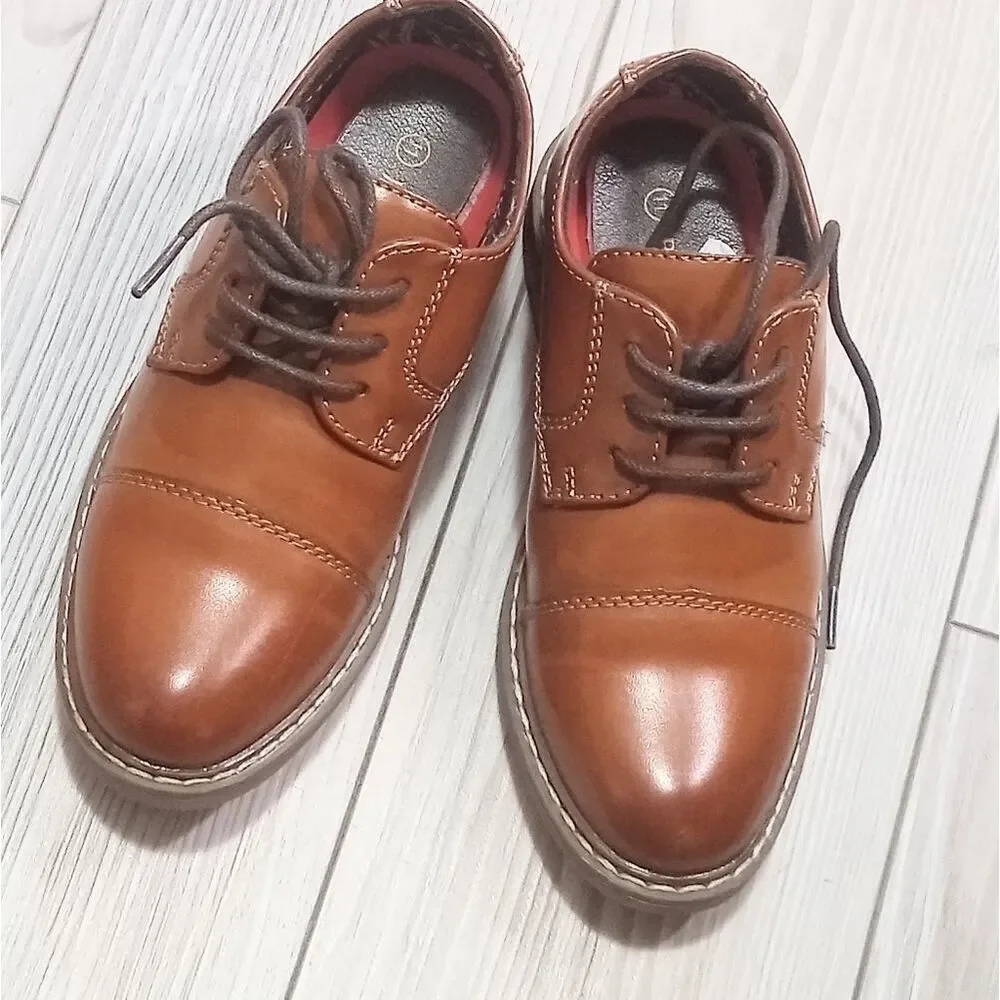 (S-4257) Bruno Marc Boy’s Dress Oxford Formal Shoes Sz 11